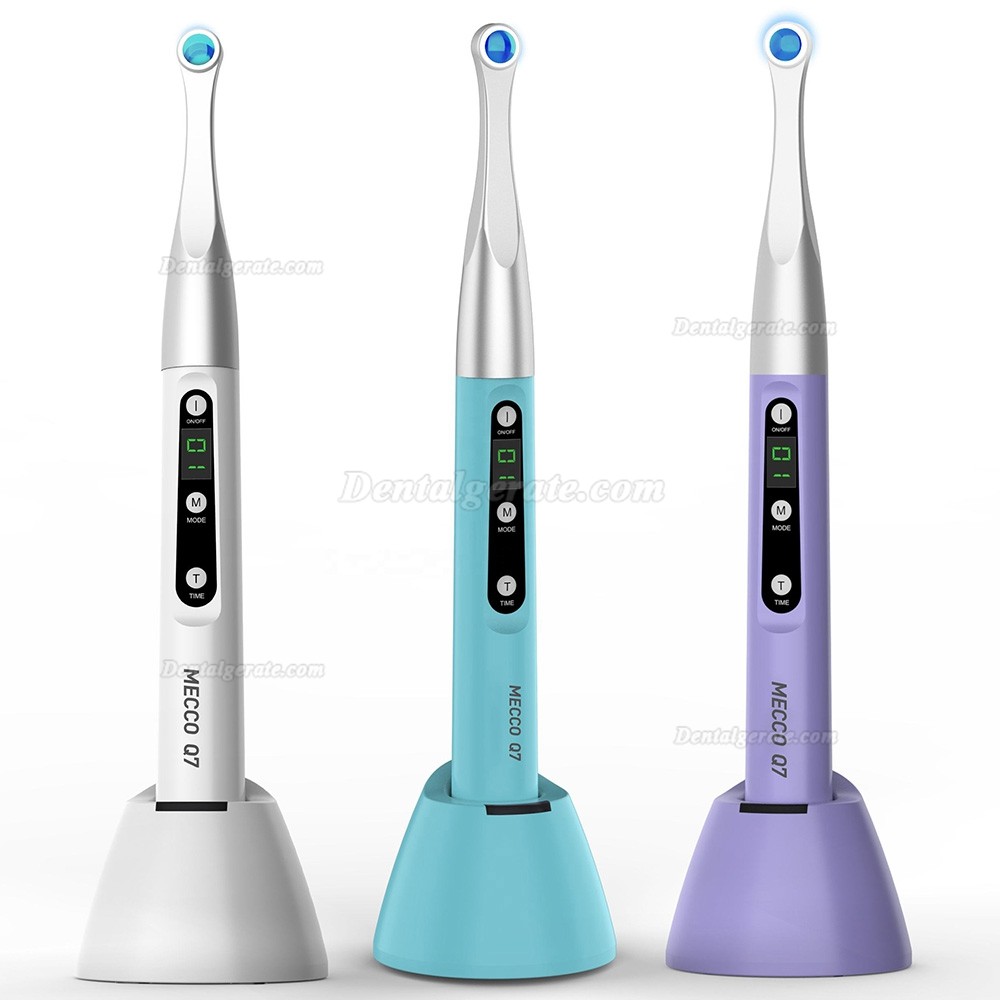 Mecco Q7 Kabellose LED-Polymerisationslampe Dental, max. 2500 mW/cm&sup2;